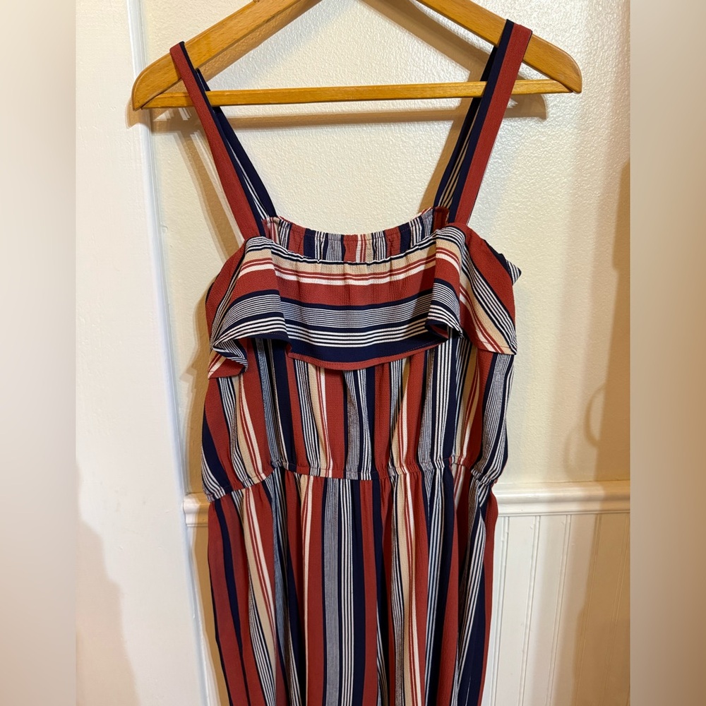 NWT No Boundaries Multicolor Striped Jumpsuit - Picture 6 of 6